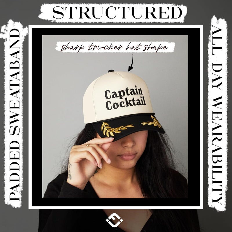 Funky Junque Vintage Canvas Snapback Hat - Adjustable 2 Tone Cap for Men Women - Put It On My, Cowboy, Girl Dad, Funny - Image 5